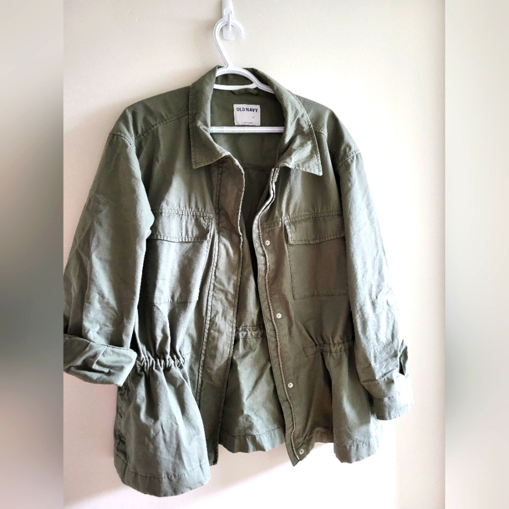 Old Navy Cinched-Waist Utility Jacket